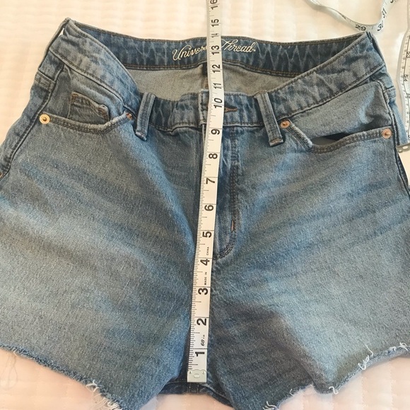 Universal Thread High Rise Shortie Denim Shorts - Picture 9 of 11